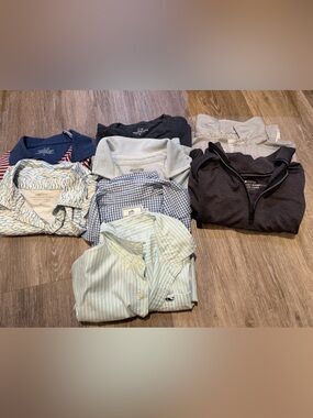 ALL 7 VV, 1 Southern Tides shirts few sizes in Lot (see pics) ask questions!